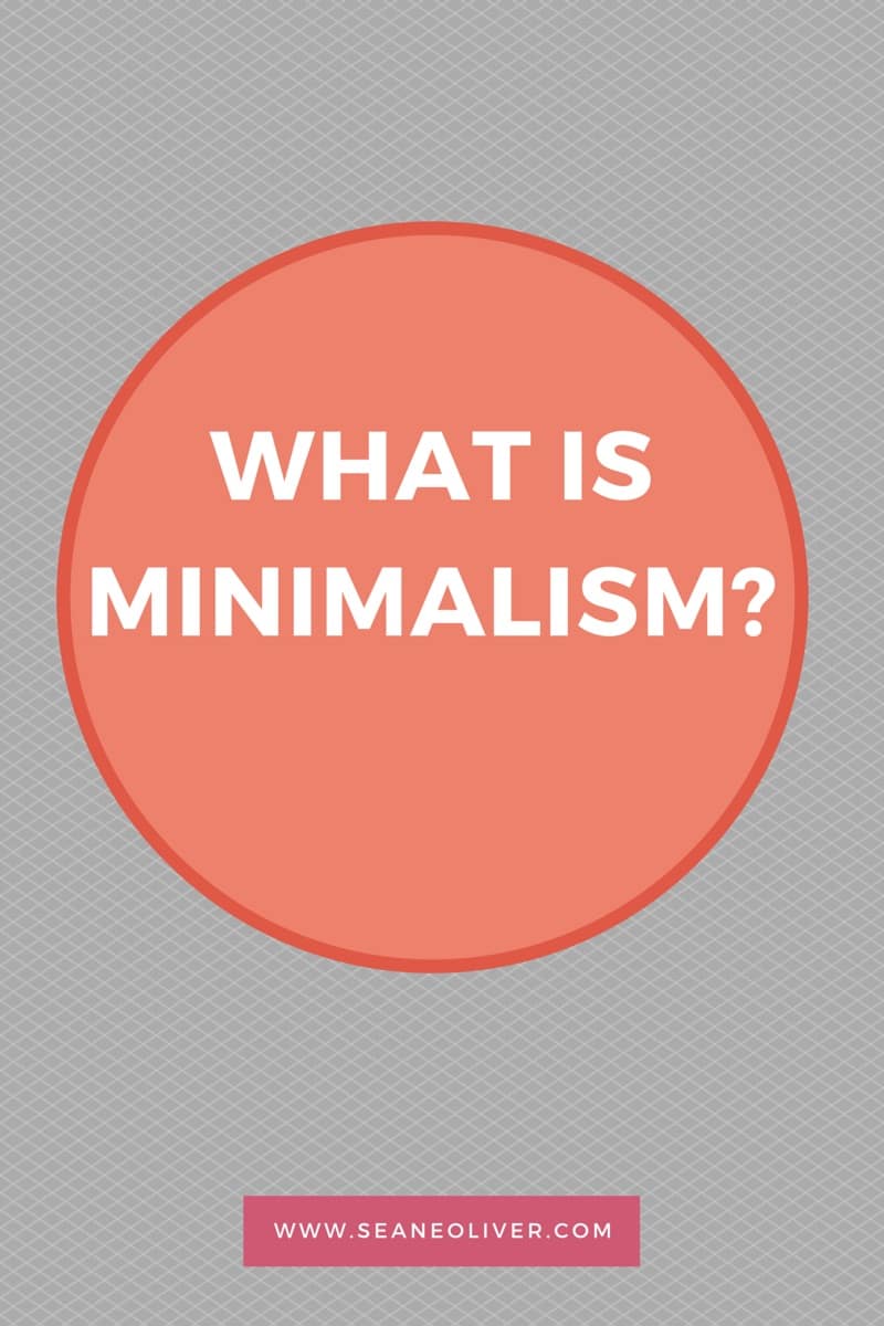 What is minimalism